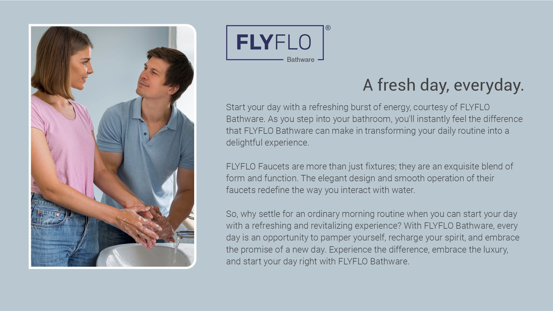 Flyflo Bathware